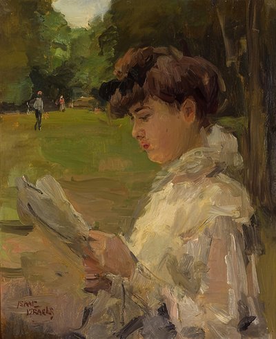Jeune fille lisant. Vers 1906 - Isaac Israels