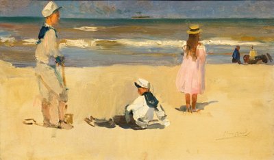 Allemand : Am Strand Sur la plage - Isaac Israels