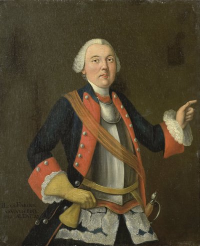Jan Hendrik van Rijswijk - Isaac Lodewijk la Fargue van Nieuwland