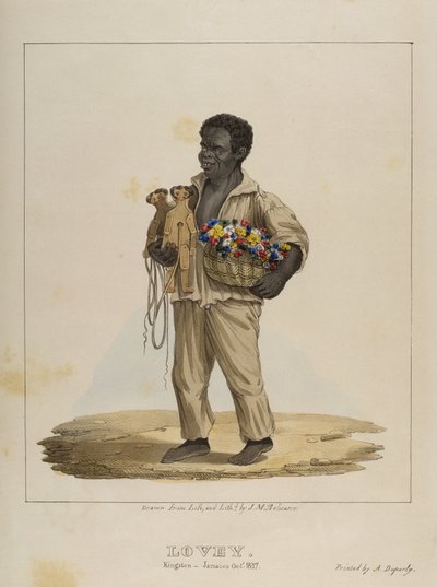 Lovey, planche 8 de Sketches of Character..., 1838 - Isaac Mendes Belisario