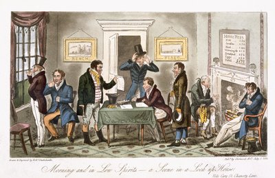Matin et de mauvaise humeur - une scène dans une maison de détention, tirée de 