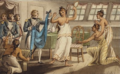 Otahitien, des voyages du capitaine Cook - Isaac Robert Cruikshank