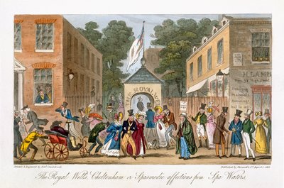 Les Puits Royaux, Cheltenham ou Affections spasmodiques des eaux thermales, de 