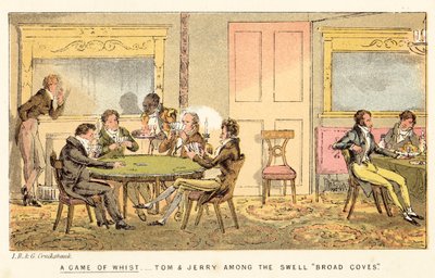 Une Partie de Whist - Isaac, Robert and George Cruikshank
