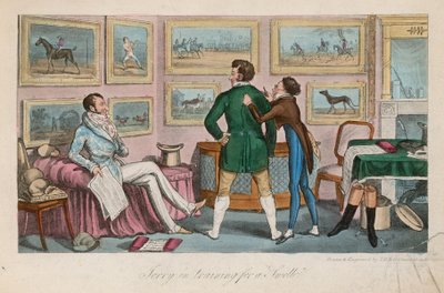 Jerry en formation pour un chic - Isaac, Robert and George Cruikshank