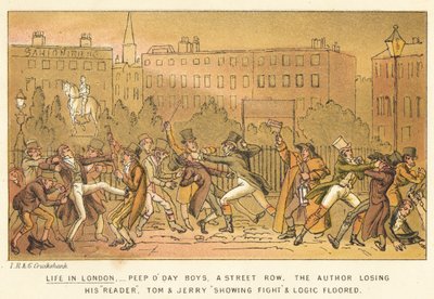 La vie à Londres - Isaac, Robert and George Cruikshank
