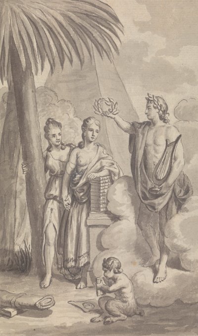 Magazine Town and Country, Frontispice du Vol. X pour 1778 - Isaac Taylor