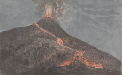Éruption du Vésuve - Isaac Weld