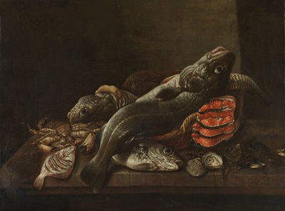 Nature morte avec poissons - Isaac van Duynen