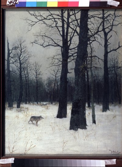 Forêt en hiver - Isaak Ilyich Levitan