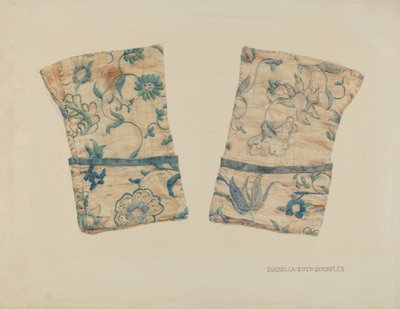 Poignets en lin - Isabella Ruth Doerfler