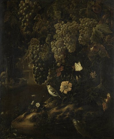 Raisins, fleurs et animaux - Isac Vromans
