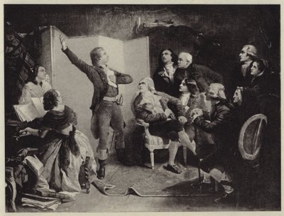 Rouget de Lisle chantant la Marseillaise - Isidore (after) Pils