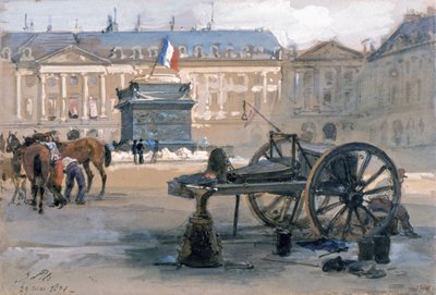 La chute de la colonne Vendôme, 29 mai 1871 - Isidore Pils