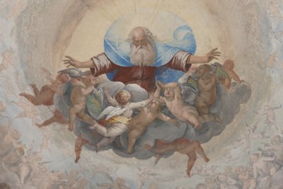 Dieu et cupidons, (détail) - Isidoro Bianchi