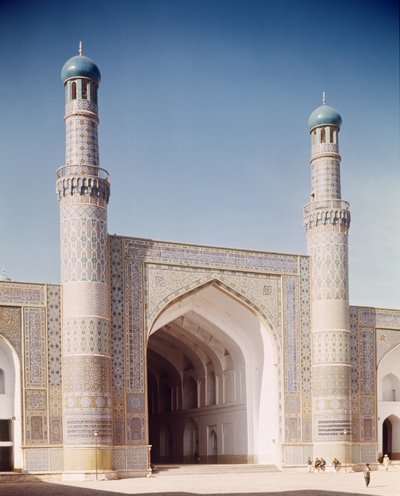 La Masjid-i Jami ou mosquée du vendredi, fondée en 1200, reconstruite en 1498 - Islamic School