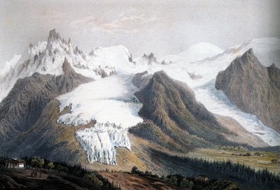 Massif du Mont-Blanc - Isodore Laurent Deroy