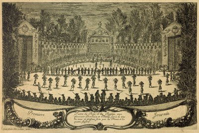 Fetes donnés a Versailles - Israel Sylvestre