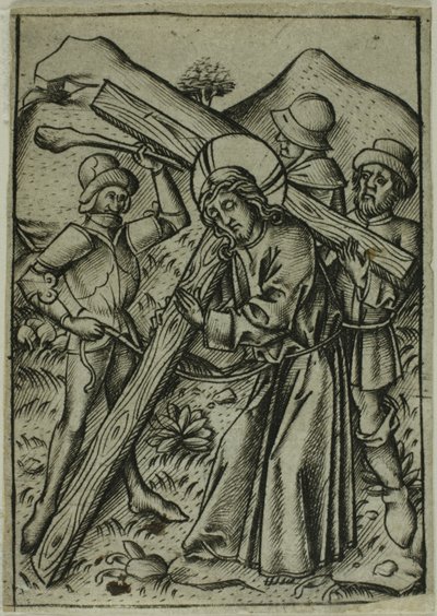 Le Christ portant la croix - Israhel van Meckenem the younger