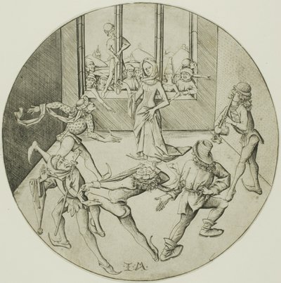 Les danseurs de Morris - Israhel van Meckenem the younger