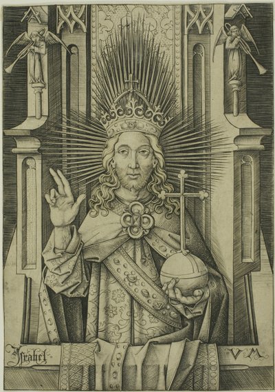 Le Sauveur - Israhel van Meckenem the younger