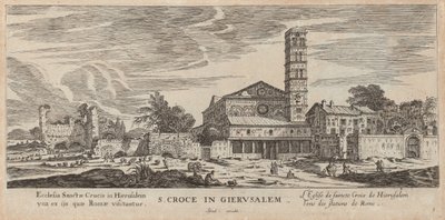 S. Croce in Gierusalem - Israël Silvestre