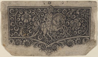 Arabesque avec chevalier - Italian