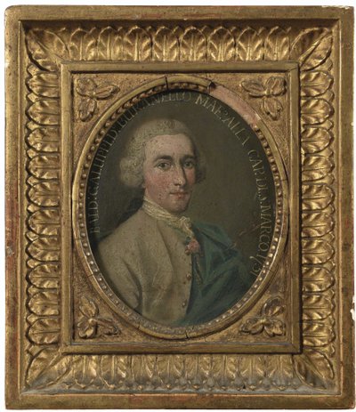 Portrait du compositeur Baldassare Galuppi 1706-1785, 1751 - Italian Master