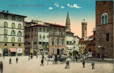 Florence, Piazza Della Signoria - Italian Photographer
