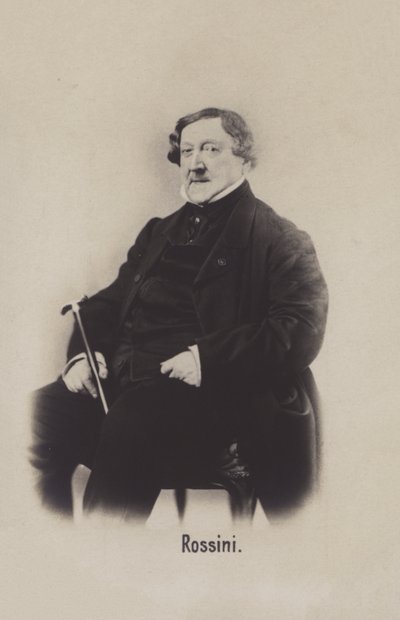 Gioachino Rossini, compositeur italien - Italian Photographer