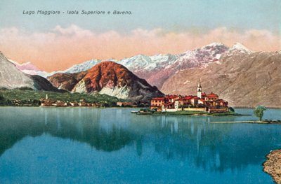 Lac Majeur, Isola Superiore et Baveno (photo couleur) - Italian Photographer
