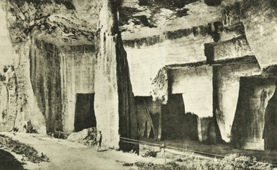 Latomia del Paradiso ou dei Cordari (photo n/b) - Italian Photographer