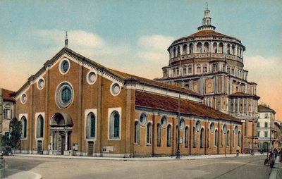 Milan / Milan : Eglise de S Maria della Grazie (photo couleur) - Italian Photographer