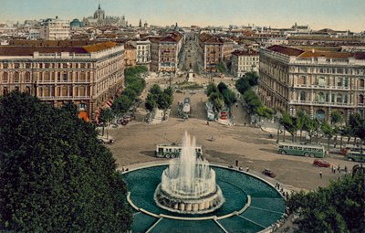 Milano / Milan : Panorama depuis le château (photo couleur) - Italian Photographer