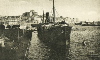Panorama du port (photo n/b) - Italian Photographer