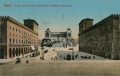 Piazza Venezia et monument au roi Victor Emmanuel II d