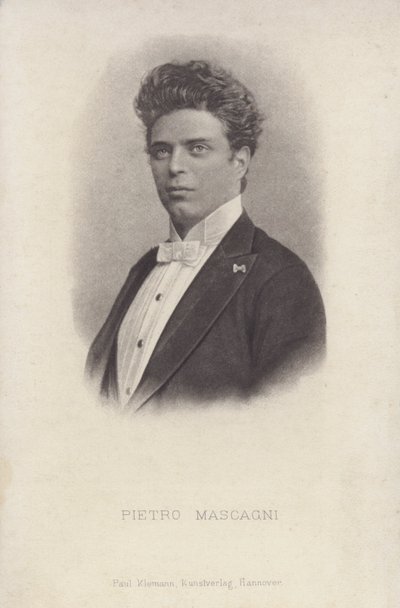 Pietro Mascagni, compositeur italien de l