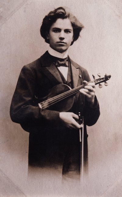 Portrait de Jan Kubelik (1880-1940) violoniste et compositeur tchèque - Italian Photographer