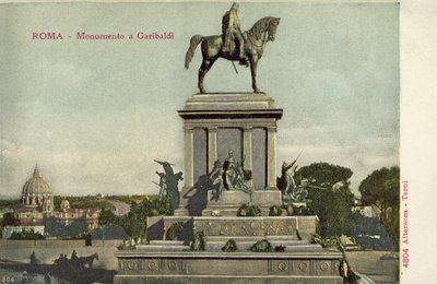 Rome, Italie, Monument à Garibaldi - Italian Photographer
