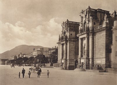 Sicilia / Sicile : Porta Felice (photo n/b) - Italian Photographer