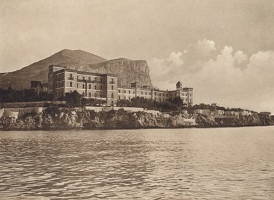 Sicile / Sicile : Villa Igea (photo n/b) - Italian Photographer
