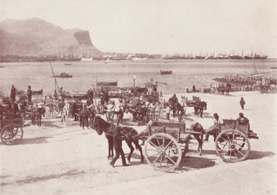 Sicile : Sur le quai de Palerme (photo n/b) - Italian Photographer