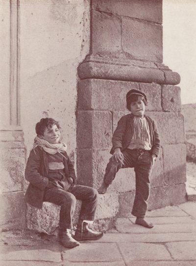 Sicile : Garçons siciliens de l