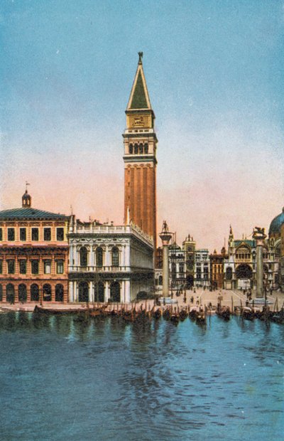Venise/Venise : Piazzetta s Marco dal Mare (photo en couleur) - Italian Photographer