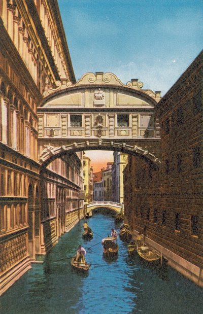 Venise/Venise : Pont des Soupirs (photo en couleur) - Italian Photographer