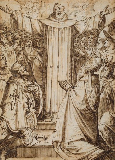 Une paire de scènes religieuses - Italian School