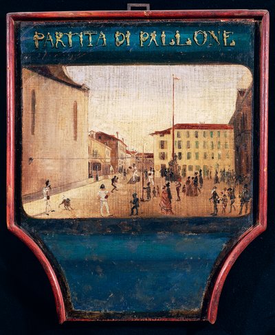 Jeu de balle, Italie - Italian School
