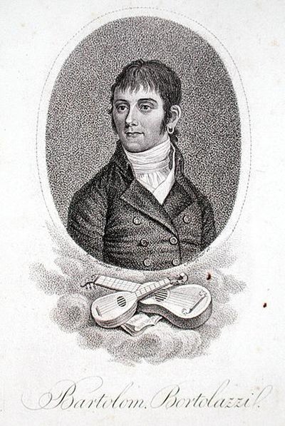 Bartolomeo Bortolozzi (né en 1773) gravé par Scheffner - Italian School