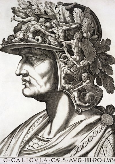 Caligula César (12-41 ap. J.-C.), 1596 - Italian School