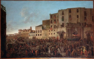 Carnaval à Naples, Italie - Italian School
